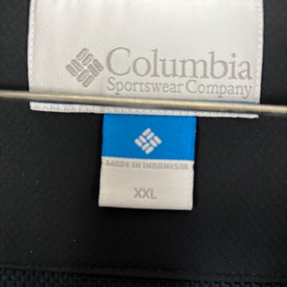 Columbia, Jacket, Mens XXL, Black, Omni Shield Softshell, Light weight, Full Zip - Picture 5 of 12